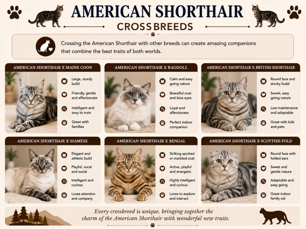 American Shorthair Crossbreeds