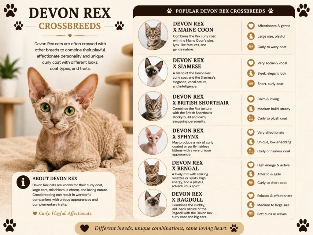 Devon Rex Crossbreeds
