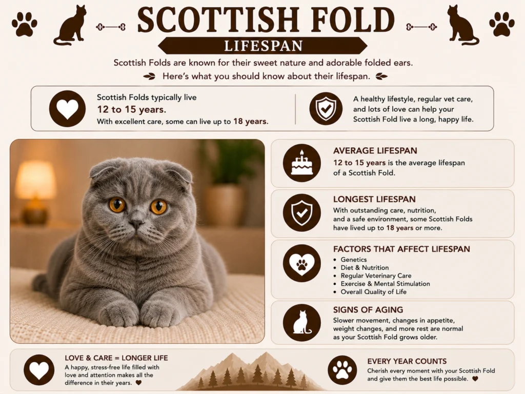 Scottish Fold Cat Lifespan