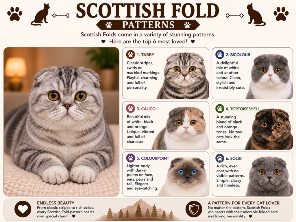 Scottish Fold Coat Patterns