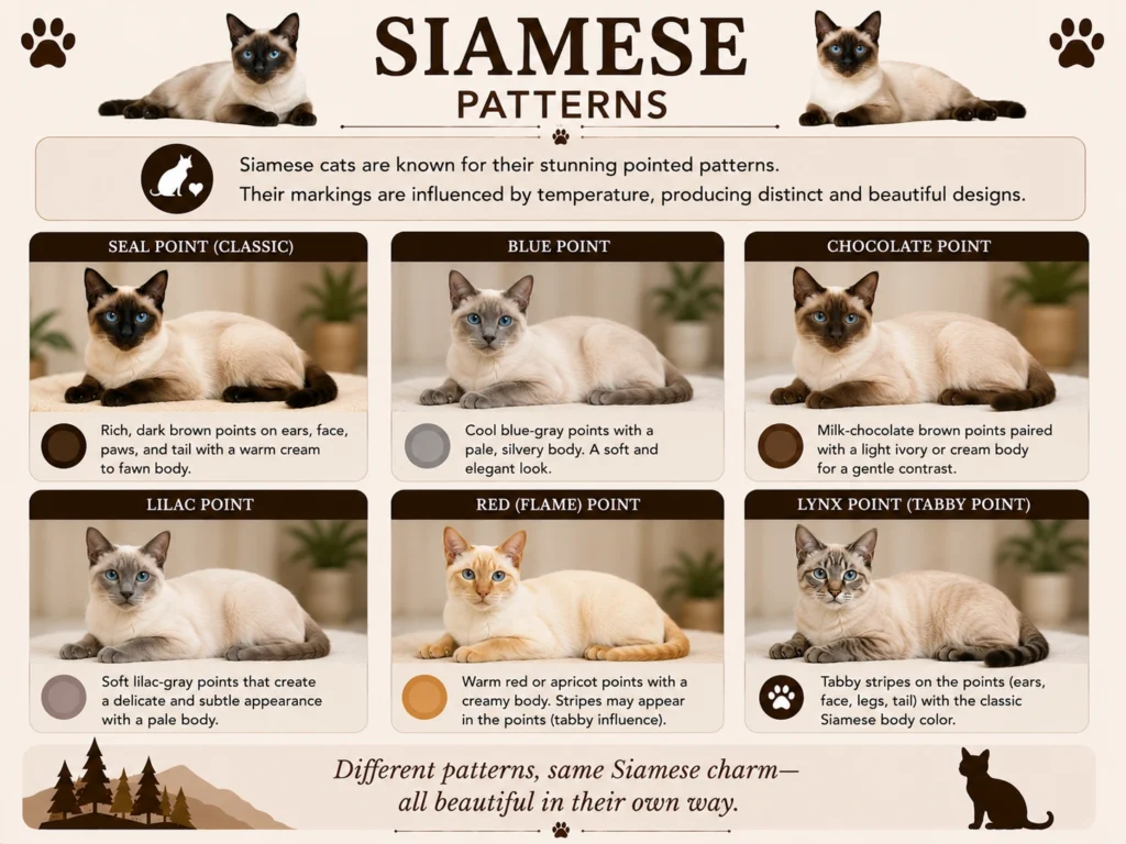 Siamese Cat Patterns