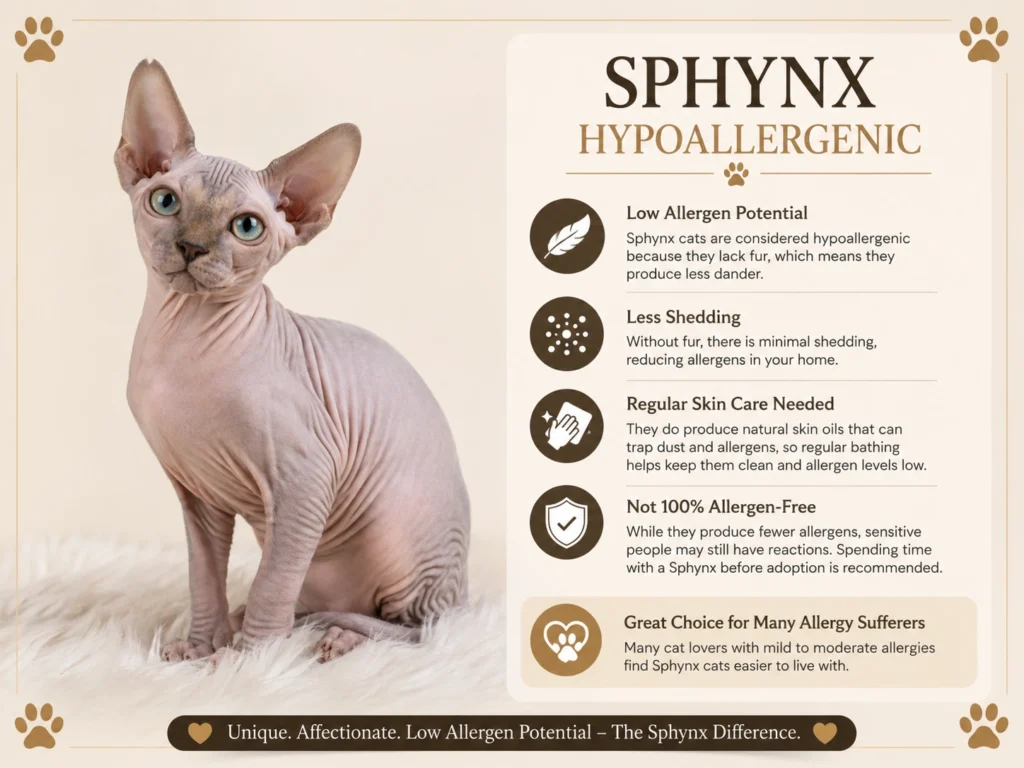 Sphynx Cats Hypoallergenic