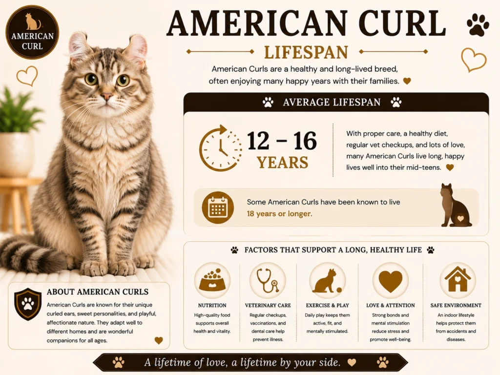 American Curl Lifespan