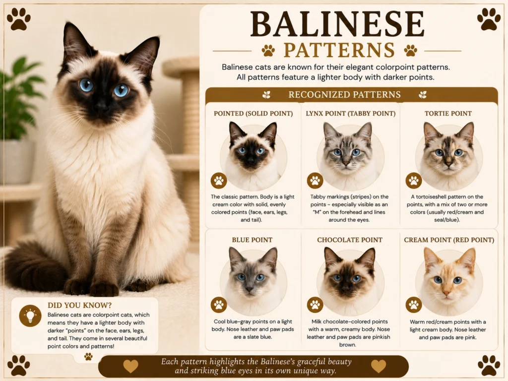 Balinese Cat Patterns