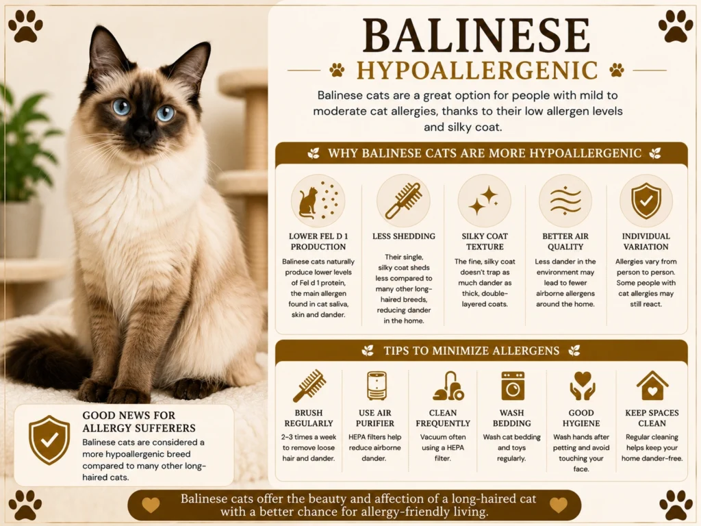Balinese Cat Hypoallergenic