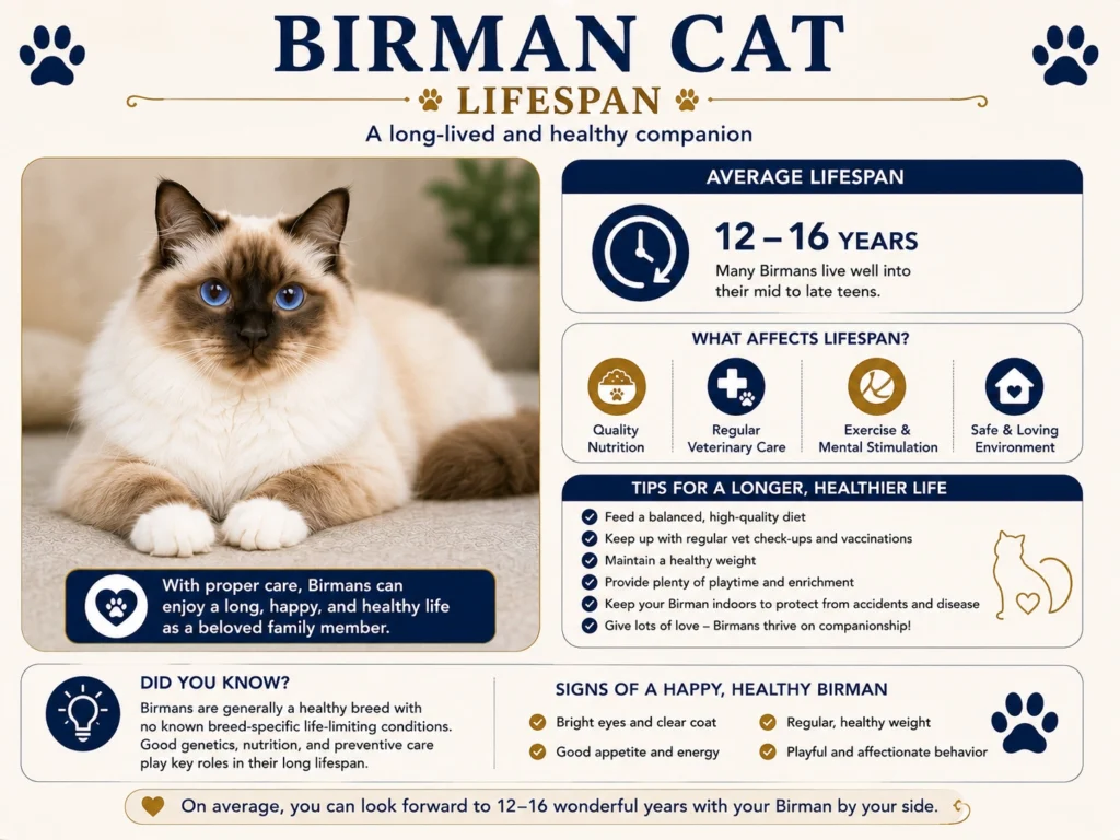 Birman Cat Life Expectancy