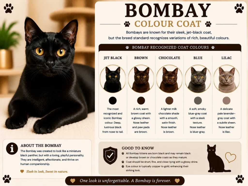 Bombay Cat Colours