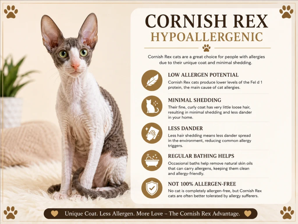 Cornish Rex Cats Hypoallergenic